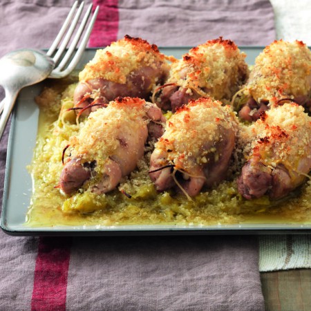 Chicken Thighs with Leeks