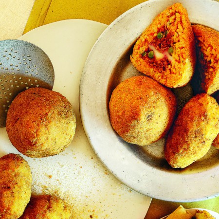 Supplì al Telefono (Rice Balls)