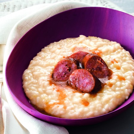 Risotto with Potatoes and Sausage