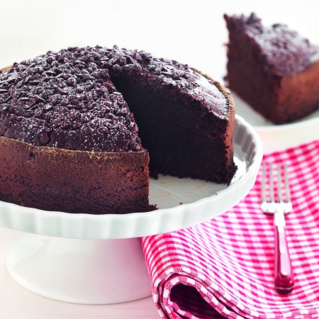 Chocolate and Pistachio Zucchini Cake