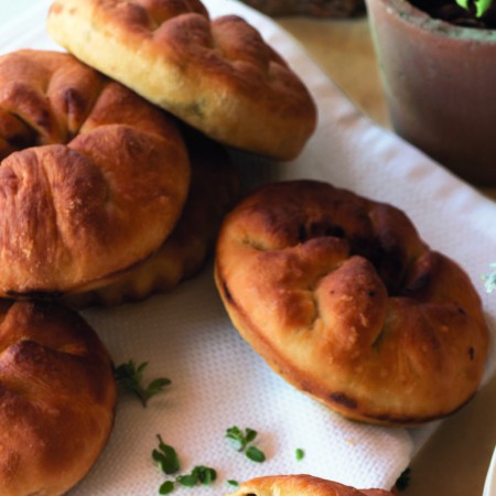 Mini Veggie-Stuffed Focaccias