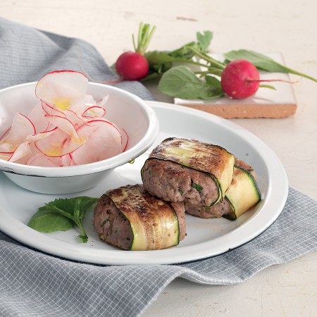 Lamb Meatballs with Radishes