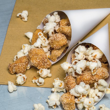 Fried Chicken and Popcorn