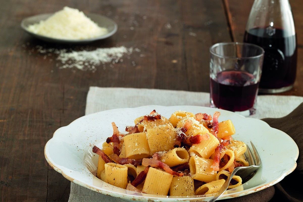 Spaghetti alla Gricia & Spaghetti all'amatriciana - feine-kueche