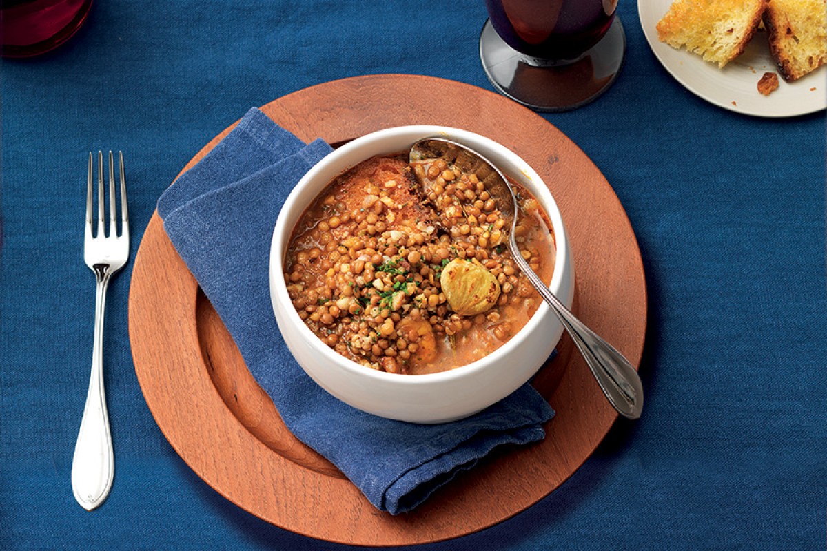 Abruzzese Lentil Soup Recipe La Cucina Italiana