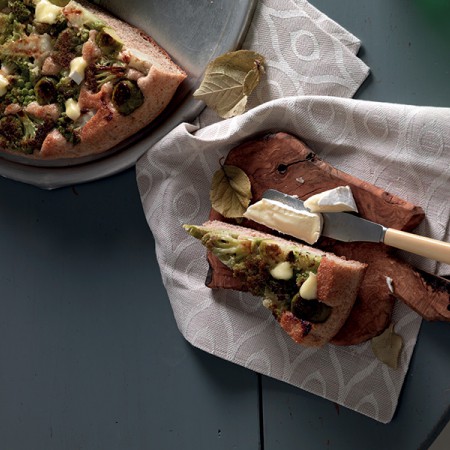 Fluffy Upside-Down Focaccia