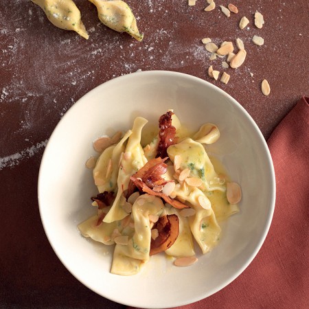 Casoncelli Pasta Stuffed with Leeks and Potatoes