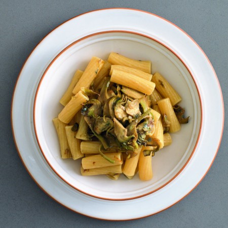 Rigatoni With Artichokes