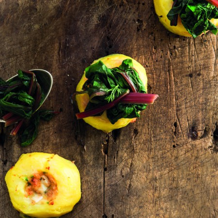 Stuffed Potatoes au Gratin