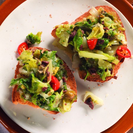 Escarole Crostini