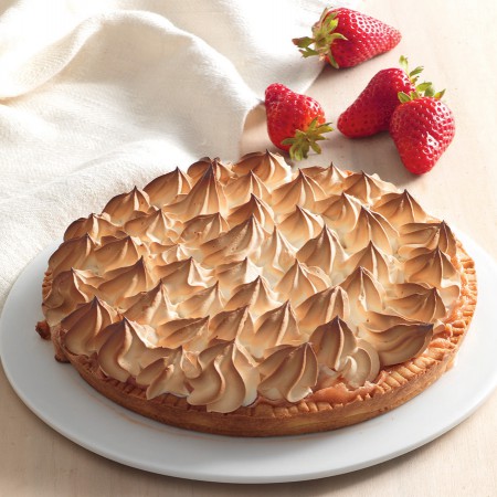 Strawberry Meringue Tart