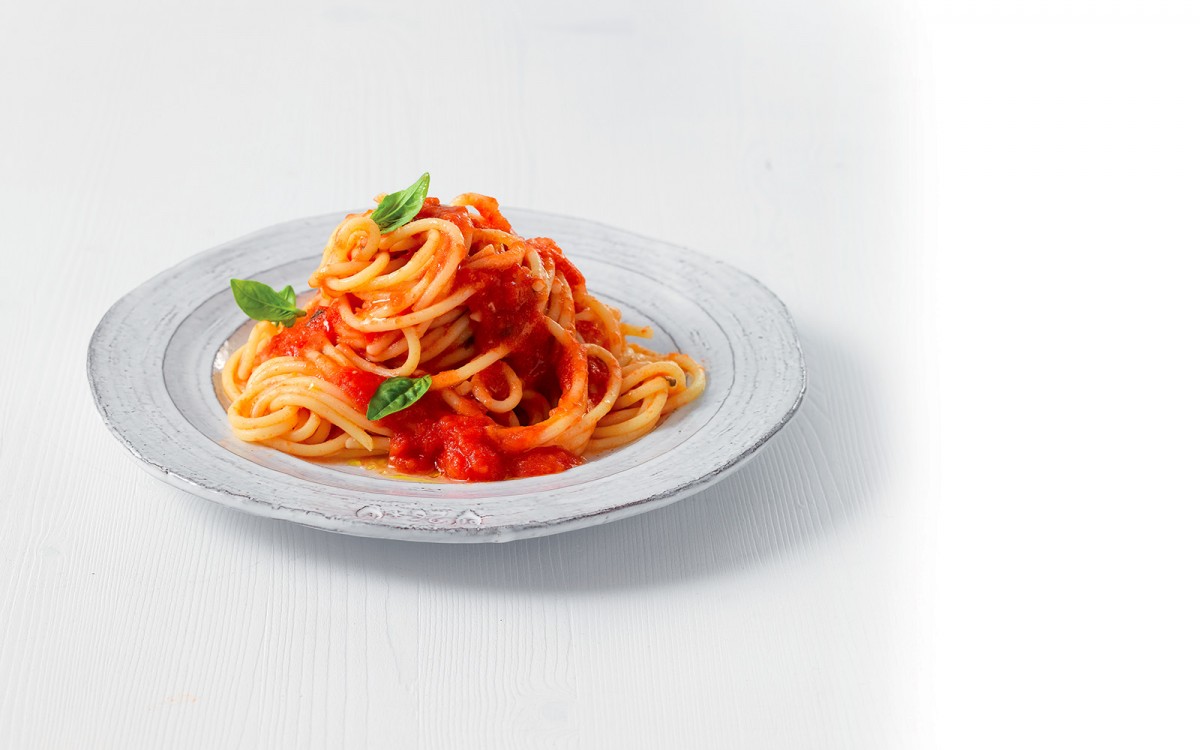 Spaghetti With Tomato Sauce-image