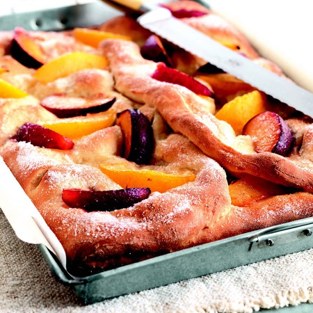 Sweet Plum Focaccia