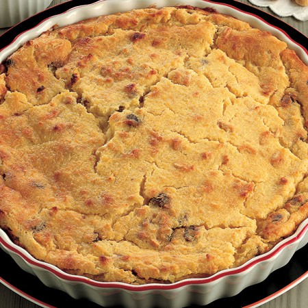 Rustic Ricotta and Polenta Focaccia