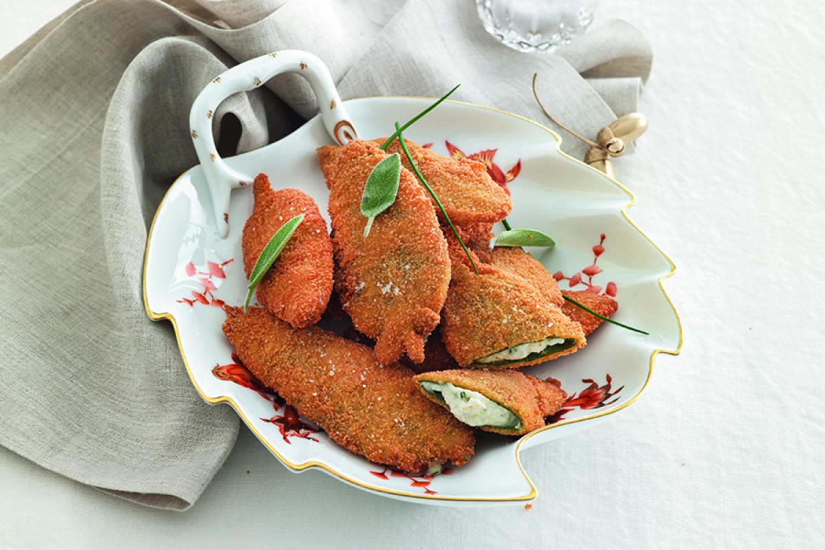 Stuffed Fried Sage-image