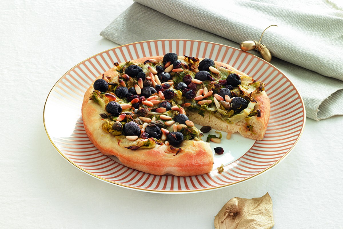 Escarole Pizza Recipe La Cucina Italiana