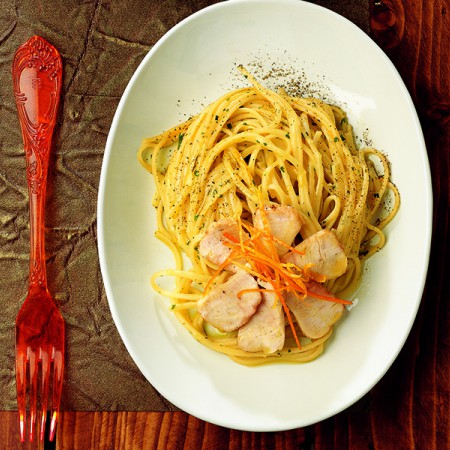 Carbonara With Rabbit