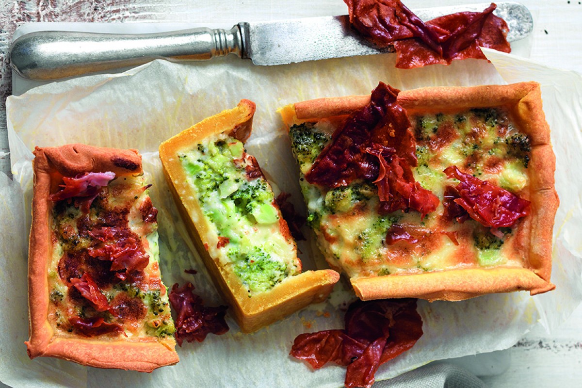 Ricotta and Broccoli Tart Recipe La Cucina Italiana