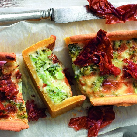 Ricotta and Broccoli Tart