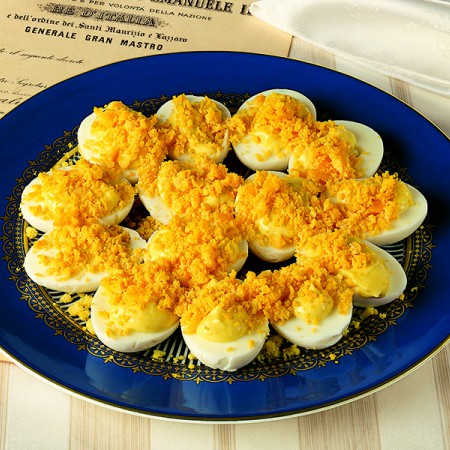 Eggs Appetizer with Mustard