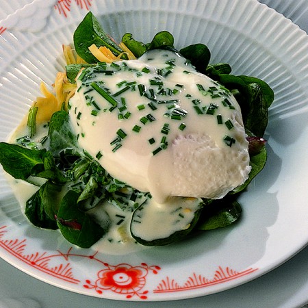 Poached Eggs with Lemon and Artichoke