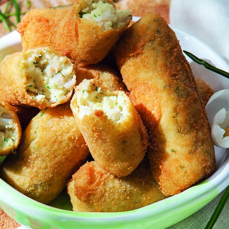 Potato and Cod Croquettes