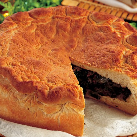 Closed Pizza with Endive