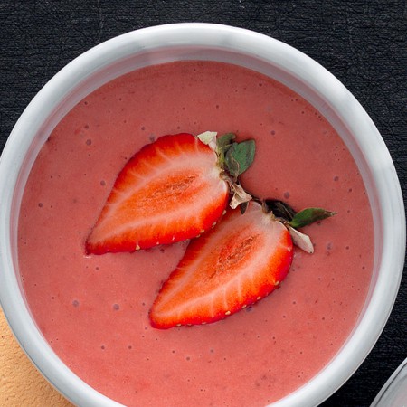 Strawberries with Amaretti