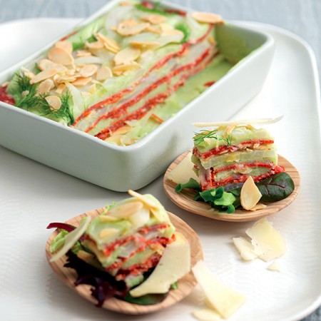 Fennel Lasagna With 'Nduja