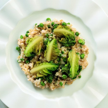 Brown Rice with Peas