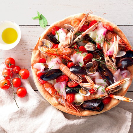 Seafood Pizza