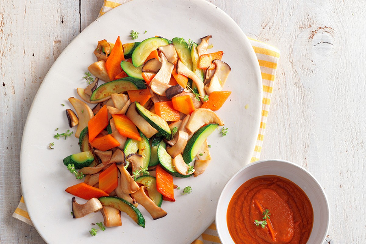 Sautéed Mushrooms, Zucchini, and Carrots Recipe La Cucina Italiana