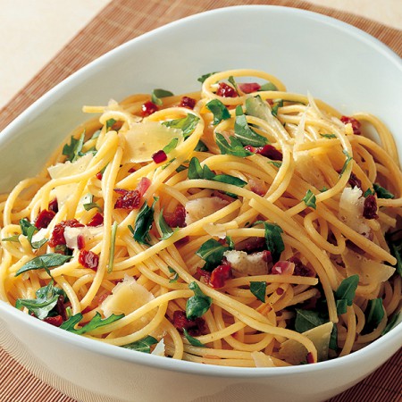 Spaghetti With Sun-Dried Tomatoes