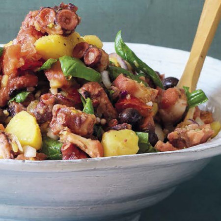 Mediterranean Octopus Salad