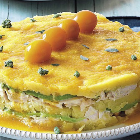 Chicken and Avocado Tartlet with Mayonnaise
