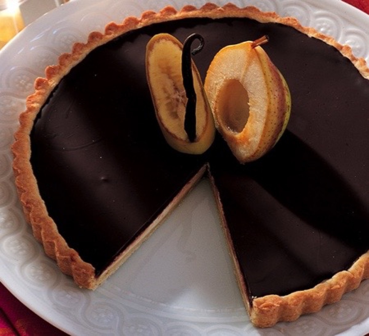 Ricotta and Bitter Chocolate Cake-image