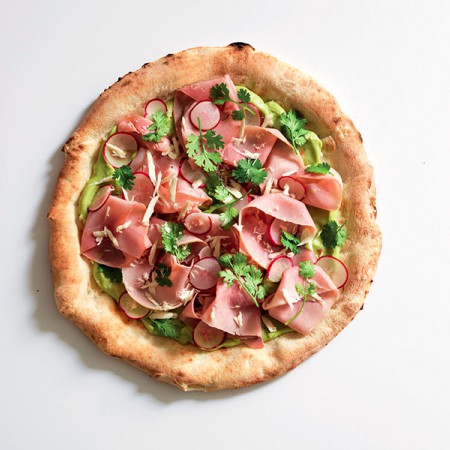 Prosciutto and Avocado Pizza