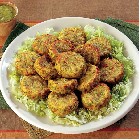 Potato and Pistachio Cakes