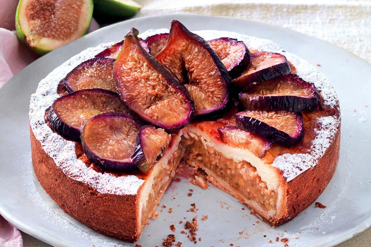 Fig and Pine Nut Pie-image