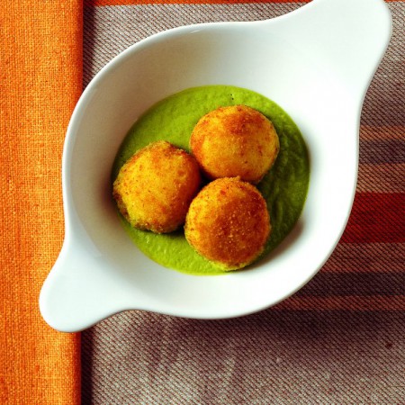 Croquettes With Green Sauce