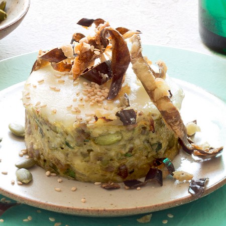 Eggplant Mold with Mixed Seeds