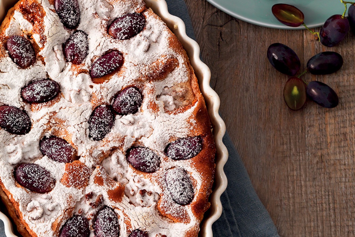 Pasta Paradiso in a Puff Pastry Shell With Grapes and Walnuts-image