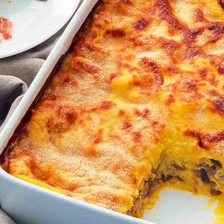 Squash and Mushroom Pasticcio
