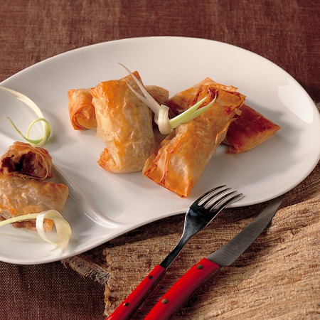 Crunchy Jerusalem Artichoke Wraps