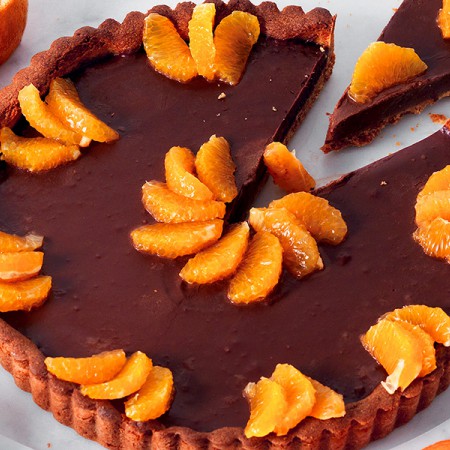 Spiced Chocolate Tart