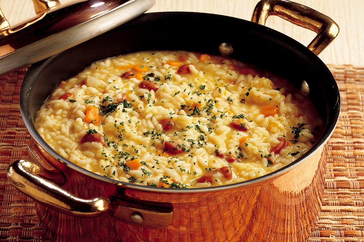 Pumpkin and Green Bean Risotto Recipe La Cucina Italiana