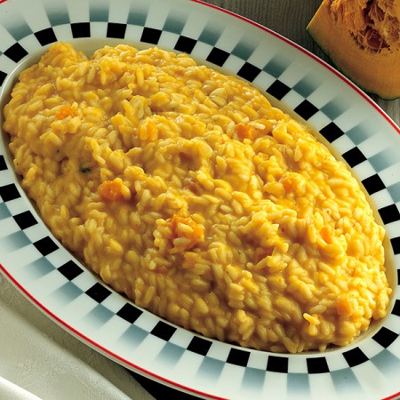 Creamy Milk and Pumpkin Risotto