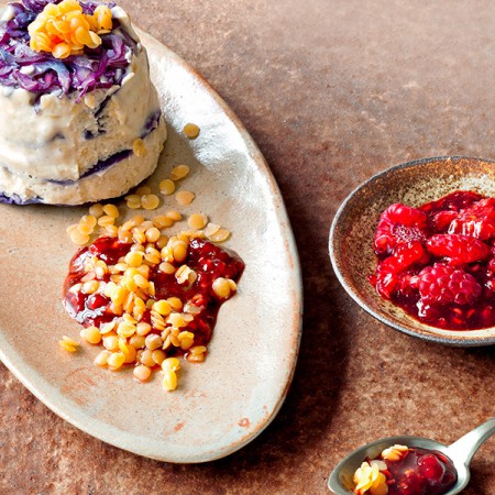 Lentil and Cabbage Bavarois