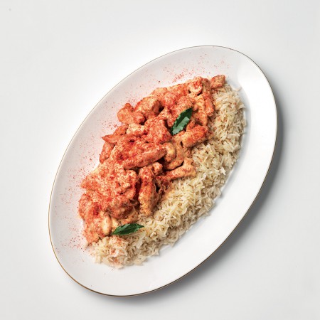 Spiced Chicken and Yogurt with Rice