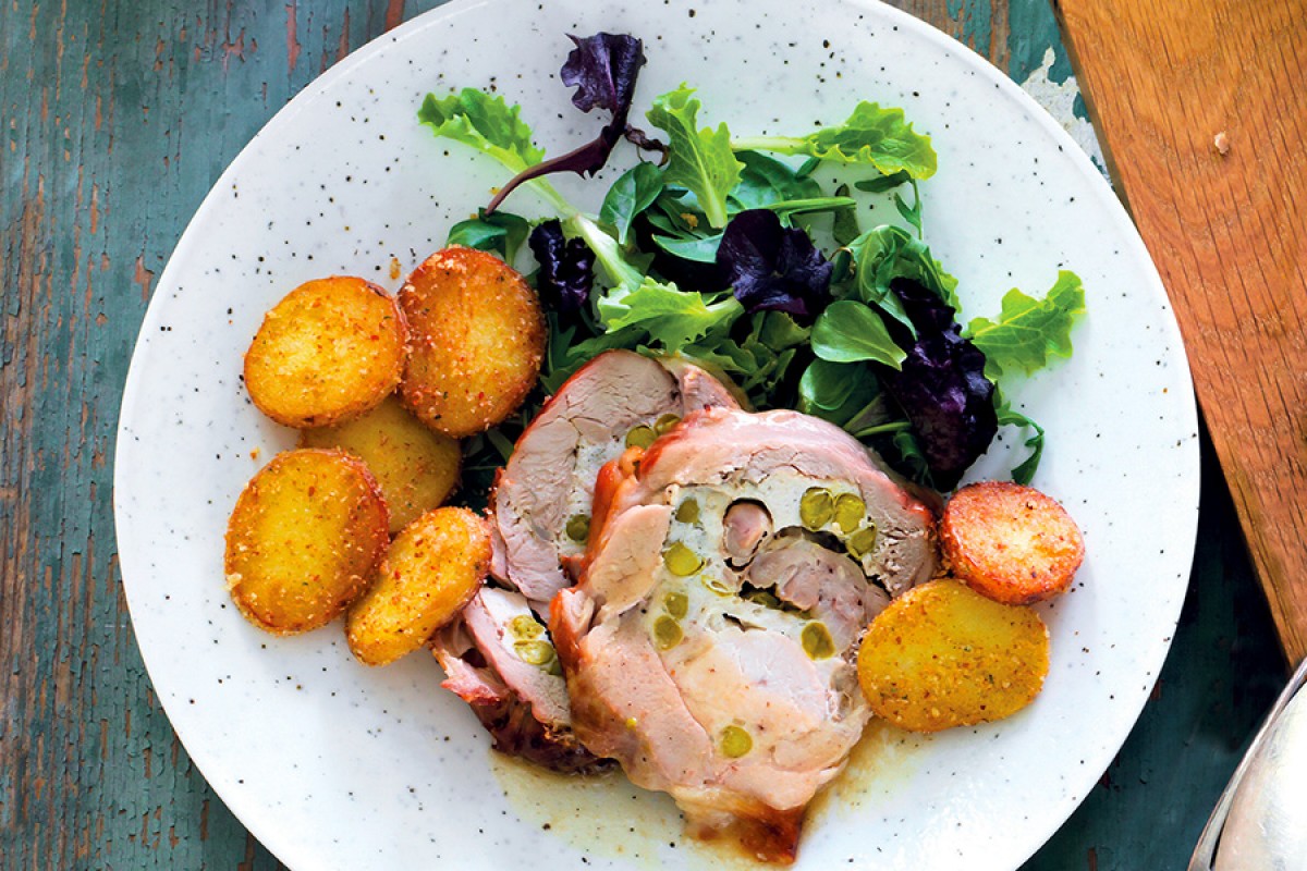 Lamb Roll with Potatoes Recipe - La Cucina Italiana